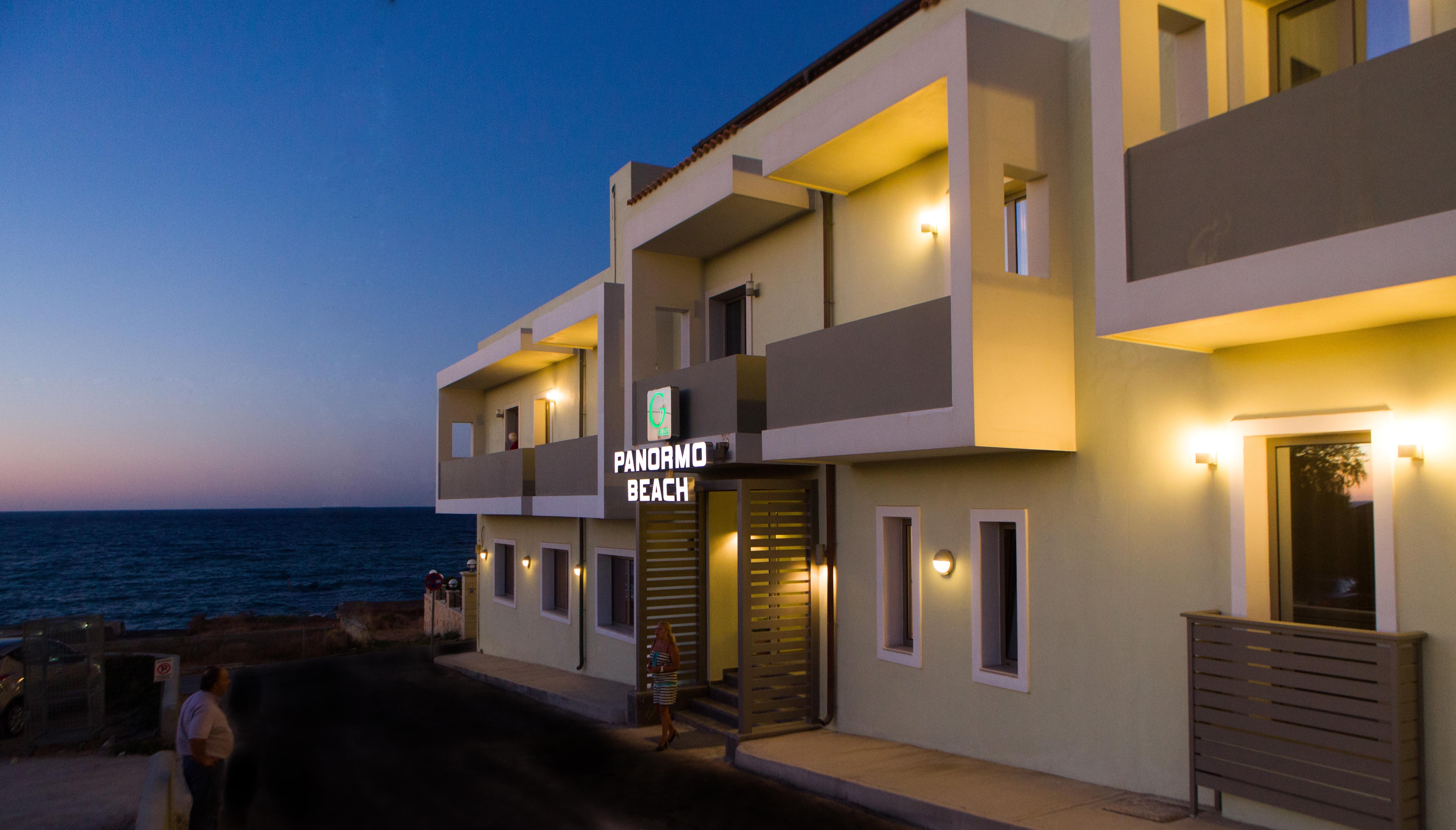 Panormo Beach Hotel Panormos  ภายนอก รูปภาพ