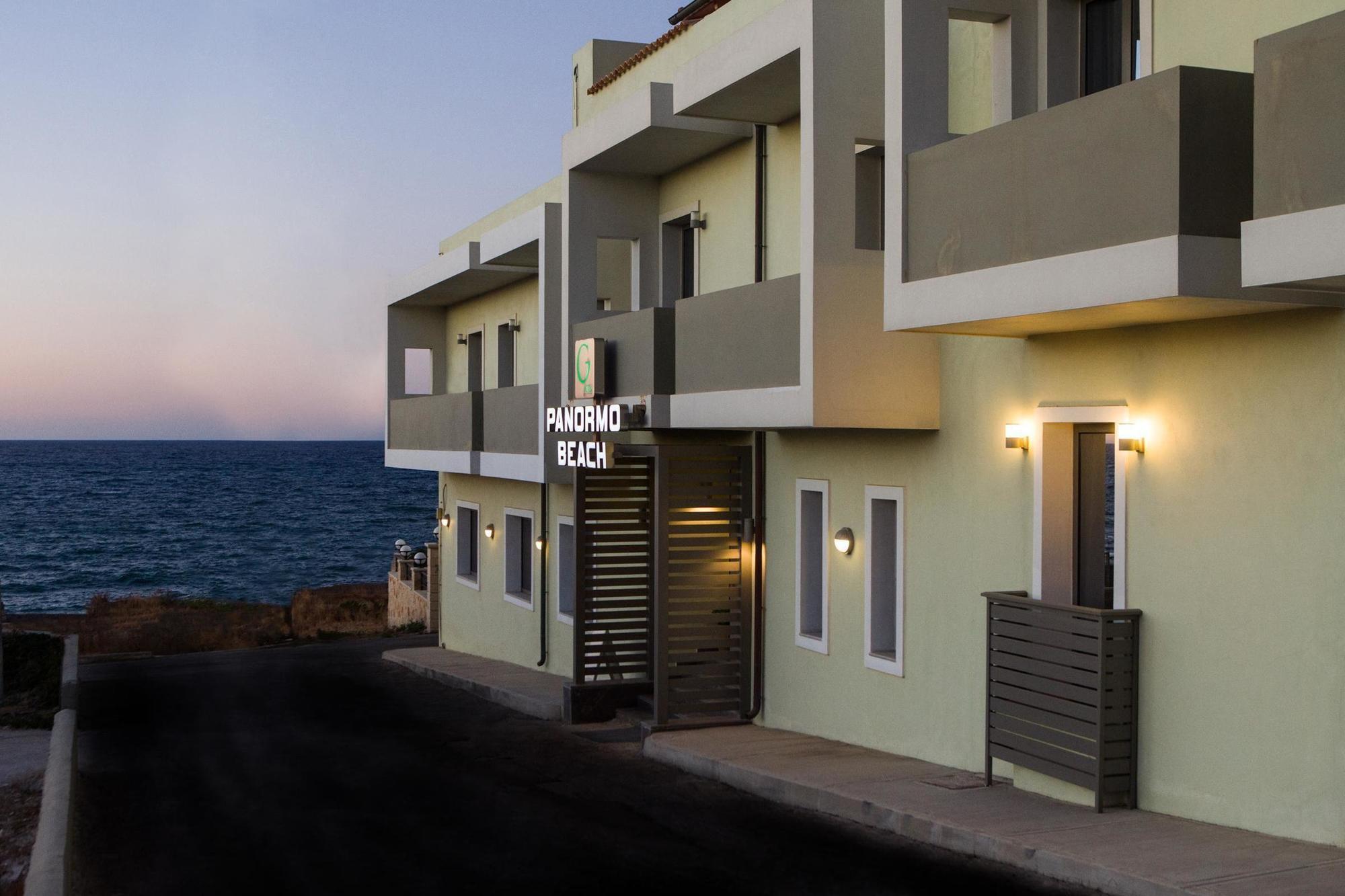 Panormo Beach Hotel Panormos  ภายนอก รูปภาพ