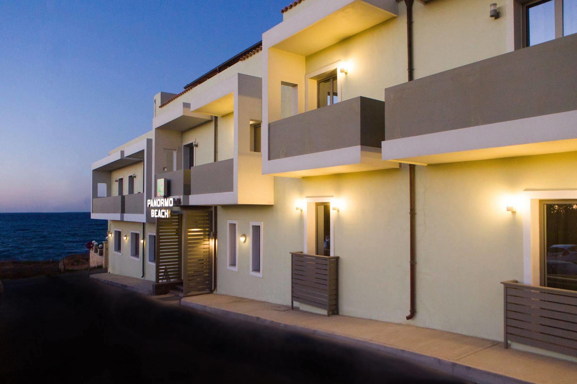 Panormo Beach Hotel Panormos  ภายนอก รูปภาพ